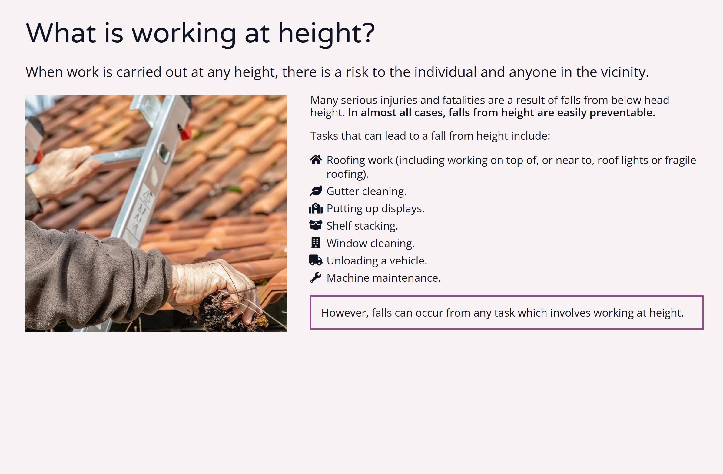 Stepladders Safety Tullamore | Height Training - Working at Heights Training Ireland