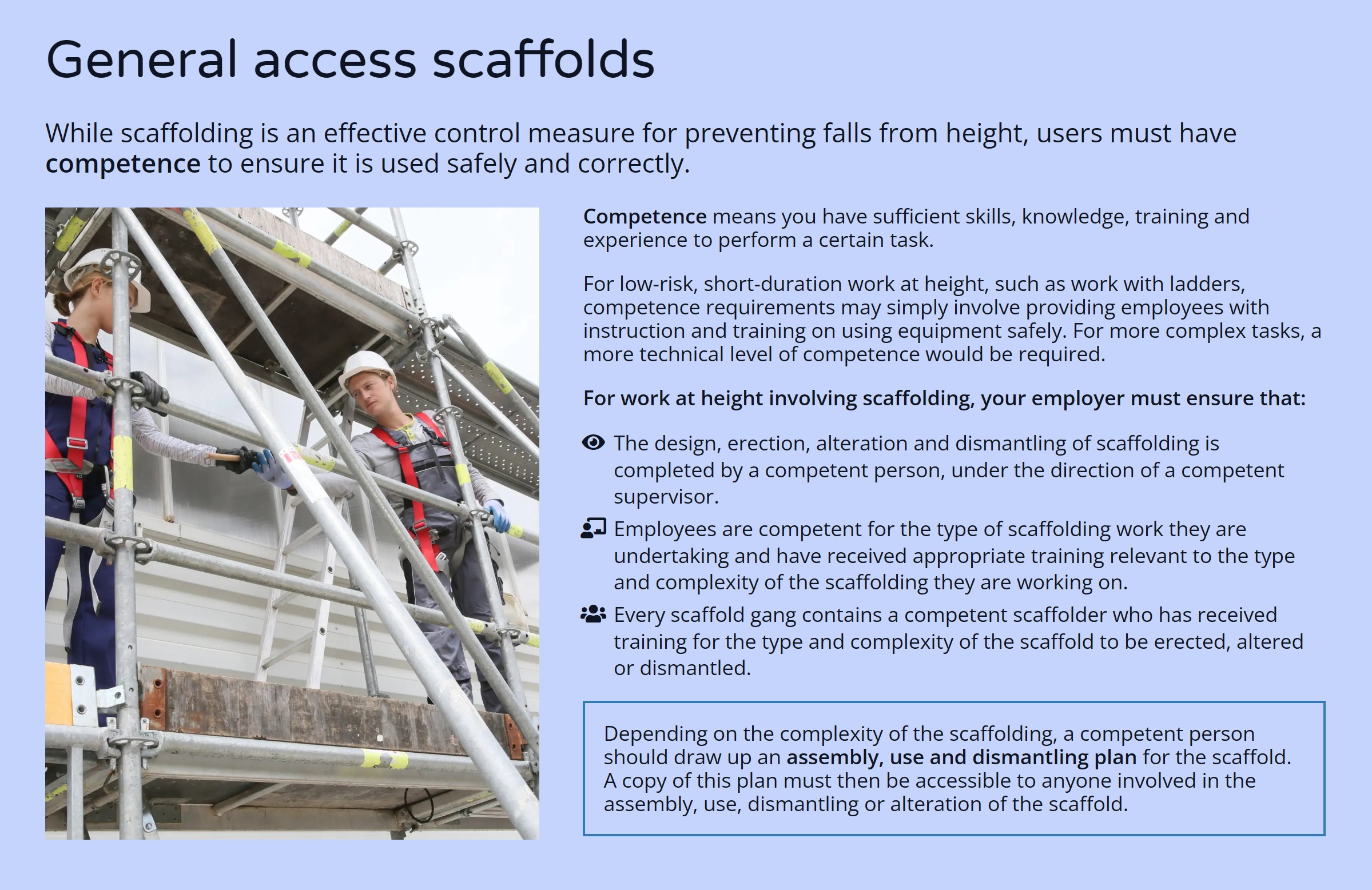 Ladders Safety Maynooth | Height Training - Working at Heights Training Ireland