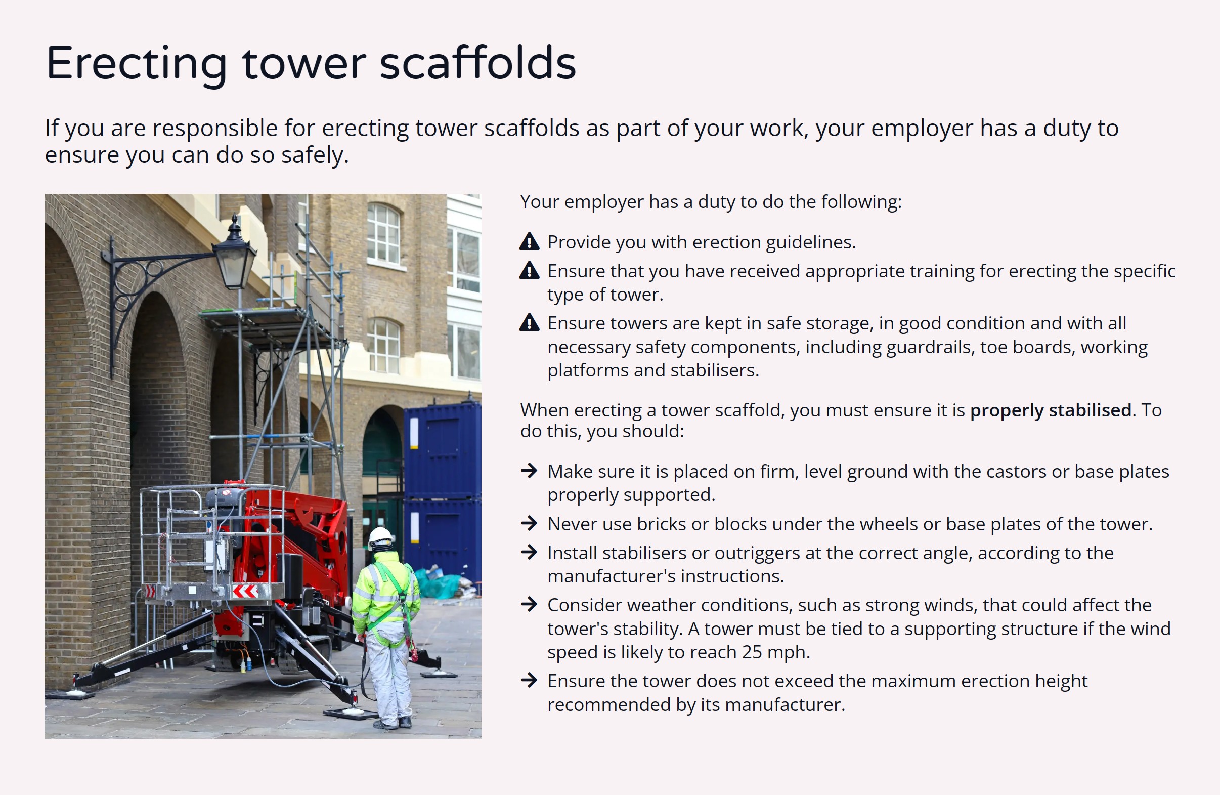 Stepladders Safety Ashbourne | Height Training - Working at Heights Training Ireland
