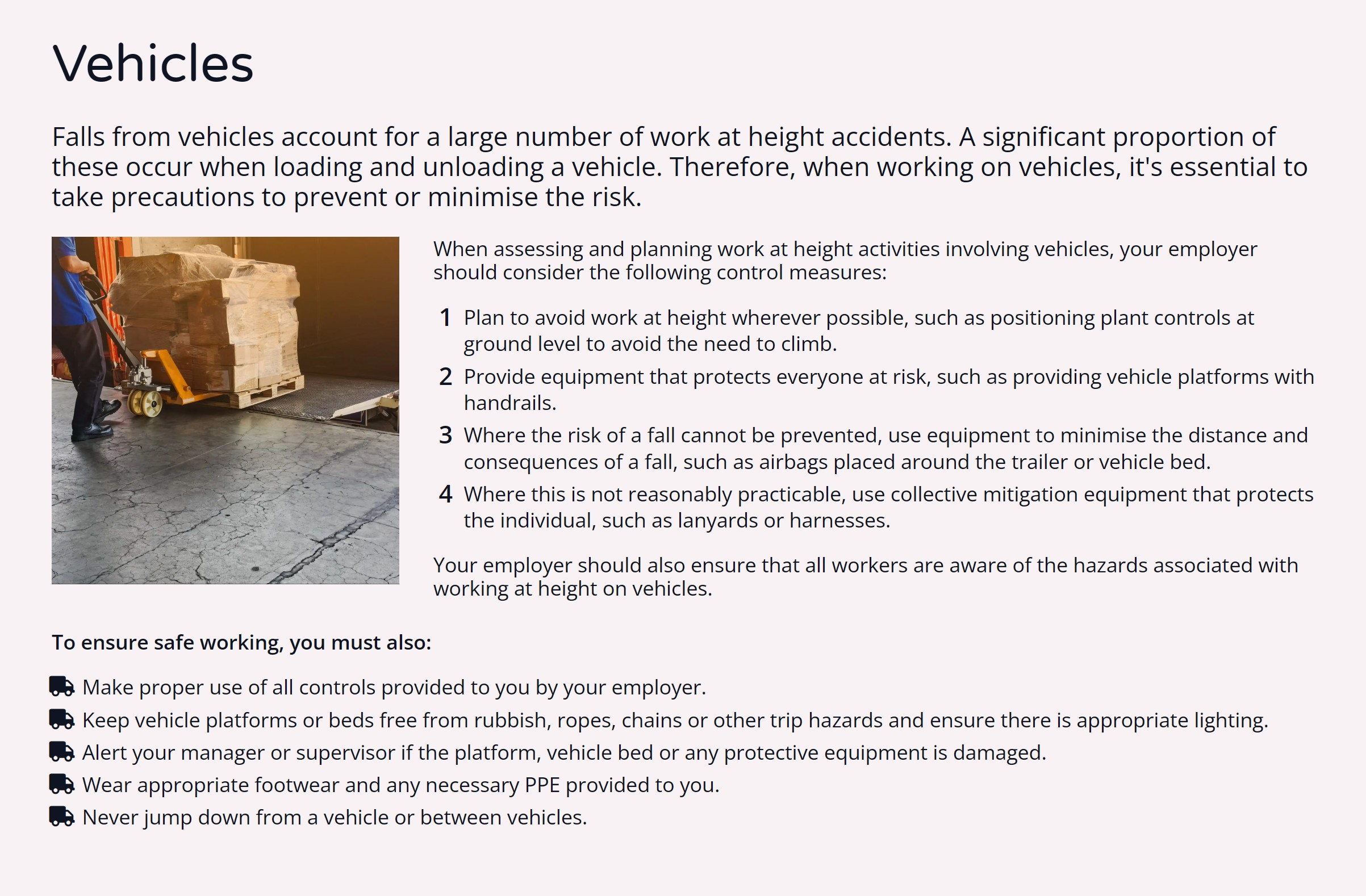 MEWPs (Mobile Elevated Work Platforms) Safety Tralee | - Working at Heights Training Ireland