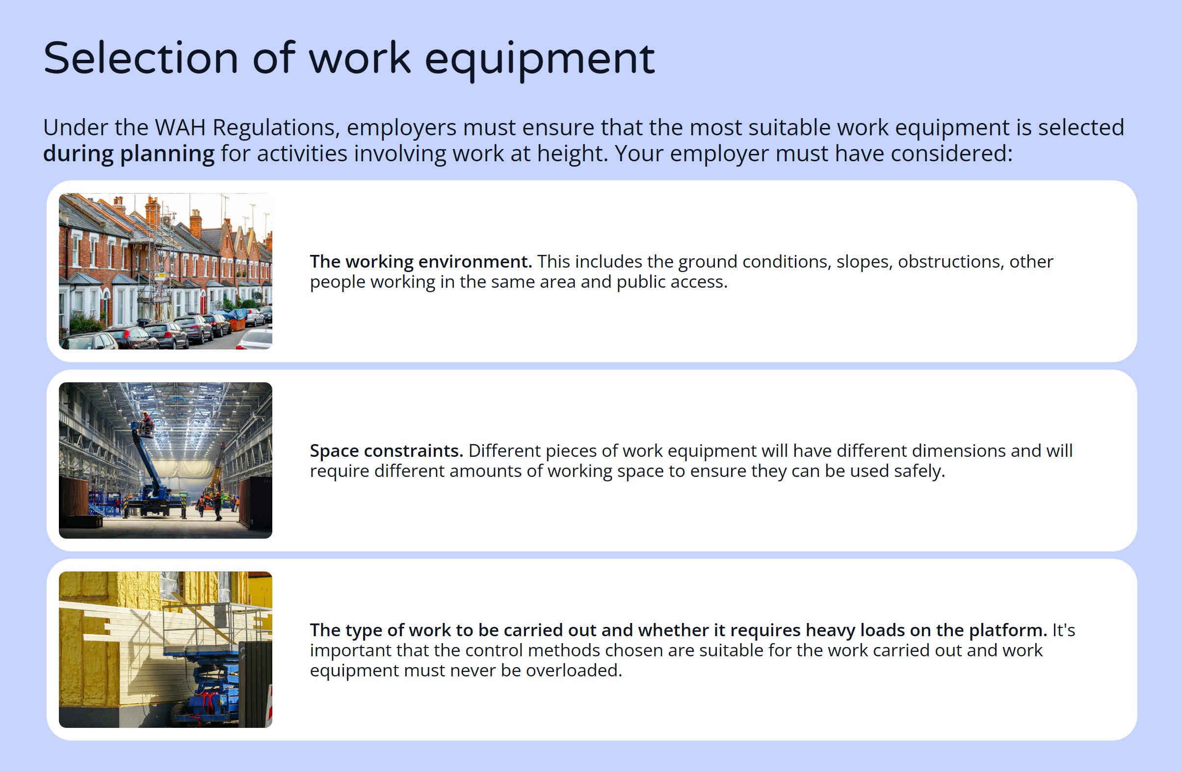 MEWPs (Mobile Elevated Work Platforms) Safety - Working at Heights Training Ireland