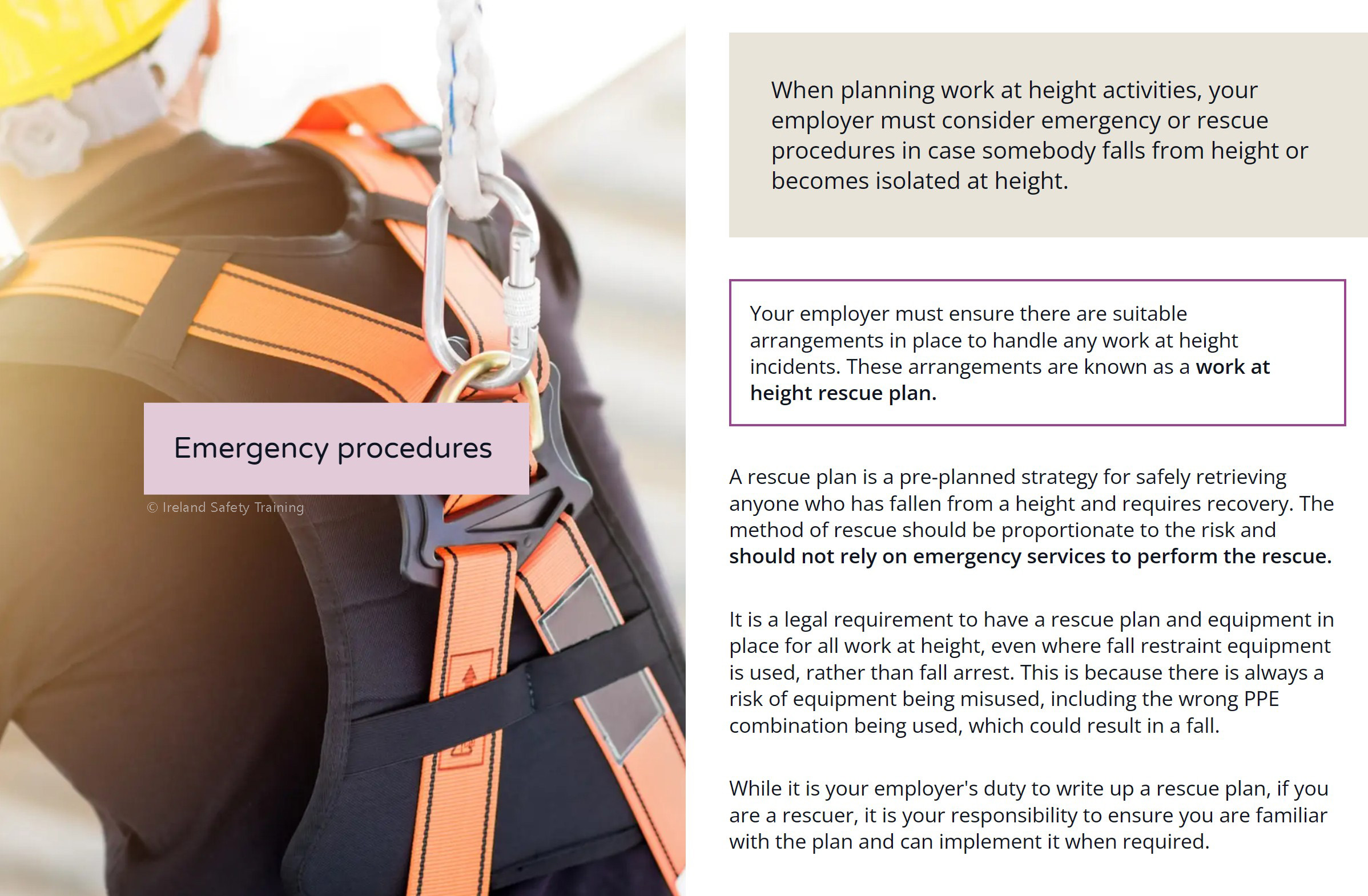 Stepladders Safety Dublin | Height Training - Working at Heights Training Ireland